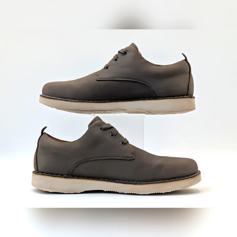 Skechers Solden-Talone Men Sz 12 Charcol Gray Air-Cooled Memory Foam Classic Fit